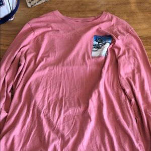 Long sleeve pink t-shirt